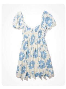 AE Floral Smocked Mini Dress